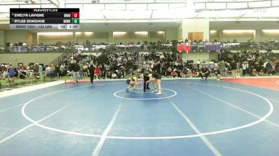 132 lbs Semifinal - Evelyn Lavigne, Daniel Hand vs Rylee Donohue, Norwalk