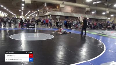 70 kg Cons 32 #1 - Isaac Ruble, Boilermaker RTC vs Ray Gulmatico IV, Askren Wrestling Academy