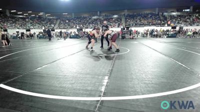 160 lbs Round Of 32 - Braxton Garcia, Eufaula Ironheads Wrestling Club vs John (JD) Ferguson, Pawhuska