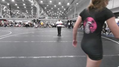 125 lbs Round 2 - Rose Karakolis, Miami Hawks vs Leigha Rudy, Wrecking Crew Dream Crushers