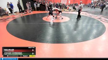 160 lbs Champ. Round 1 - Max Miller, EDWARDVILLE (HS) vs Stefano Zambonino, Carol Stream (GLENBARD NORTH)