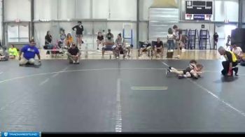 49 lbs Round 3 (6 Team) - Adelle Dunaway, American Gladiators-Lady Saints vs Kyleigh Danielson, Untouchables White