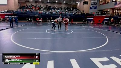 190 lbs Round 4 - Anderson Tate, Katy Cinco Ranch vs Nedal Shawakha, Airline