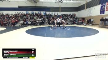 152 lbs Cons. Semi - Diego Garcia, Omak vs Hunter Gleave, Colville