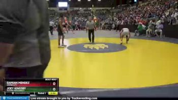6A - 132 lbs Champ. Round 1 - Damian Mendez, Dodge City vs Joey Kingsby, Olathe Northwest