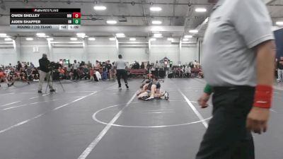 126 lbs Round 7 (10 Team) - Owen Shelley, Maryland Mallets vs Aiden Shaffer, Rocket Rams