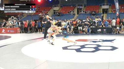 100 lbs Champ. Rd Of 32 - David Wesierski, Illinois vs Jaxon Lewis, Alabama