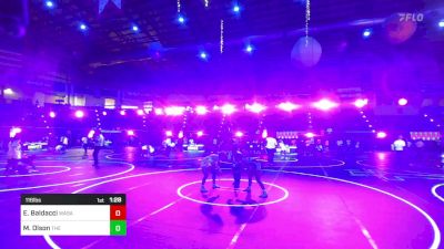 116 lbs Quarterfinal - Emma Baldacci, Wasatch WC vs Mackenzie Olson, The Best Wrestler