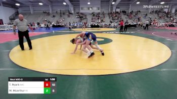 126 lbs Rr Rnd 3 - Tyler Roark, Arsenal Wrestling Club vs Maddox Mcarthur, Young Guns White