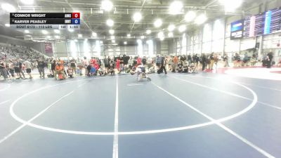 113 lbs Semis - Connor Wright, Askeo International Mat Club vs Karver Peasley, Inland Northwest Wrestling Training Center