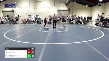 165 lbs Quarterfinal - Keith Doyle, Parkersburg South vs Willaim Henderson, Musselman