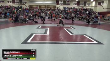 JV-27 lbs Cons. Semi - Trentin Livingston, Dubuque Hempstead vs Bradley Nichols, Linn-Mar