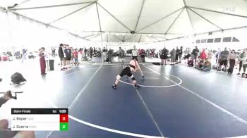123 lbs Semifinal - Joshua Roper, Coolidge vs Jonah Guerra, Pounders WC
