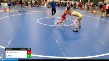 117-124 lbs Semifinal - Rudy Rodriguez, GI Grapplers vs Logan Topp, Johnson County Central