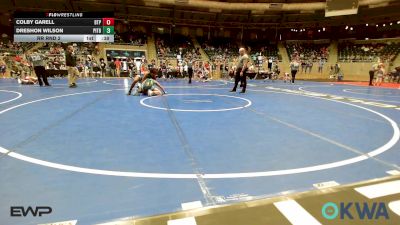 182 lbs Rr Rnd 2 - Colby Garell, Tulsa Blue T Panthers vs Dreshon Wilson, Pitbull Wrestling Academy