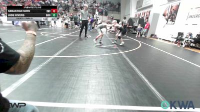 75 lbs Semifinal - Sebastian Soto, Bartlesville Wrestling Club vs Jude Rivers, Barnsdall Youth Wrestling