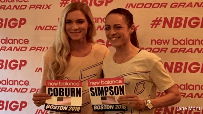 Friends First, Coburn & Simpson Face Off At New Balance Indoor Grand Prix