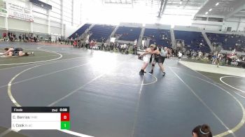 285 lbs Final - Christian Barrios, Threshold vs Isaiah Cook, Blackcat WC