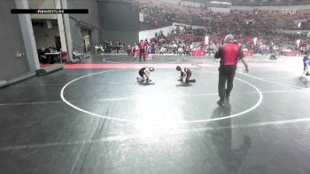 70 lbs Cons. Round 3 - Syris Schneider, Reedsville Wrestling vs Charliee Nett, Dodgeville Mat Club
