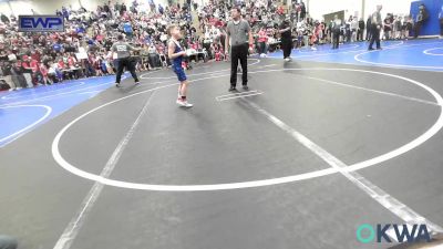 67 lbs Quarterfinal - Kolten Hodges, Tiger Trained Wrestling vs Parker Henry, Raw Wrestling Club