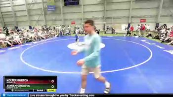 106 lbs Round 2 (8 Team) - Kolter Burton, Idaho vs Jayden Grijalva, Kansas Blue