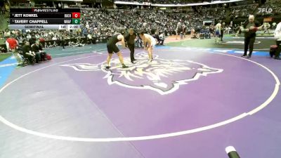 215-2A Semifinal - Tavery Chappell, Wray vs Jett Konkel, Baca County