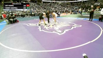 215-2A Semifinal - Tavery Chappell, Wray vs Jett Konkel, Baca County