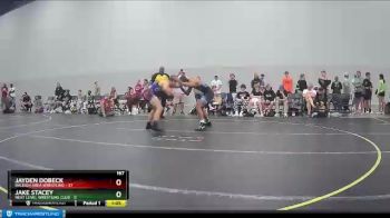 167 lbs Round 2 (4 Team) - Jake Stacey, Next Level Wrestling Club vs Jayden Dobeck, Raleigh Area Wrestling