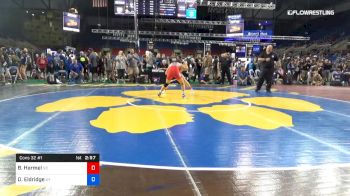 112 lbs Cons 32 #1 - Brooklyn Hermel, North Carolina vs Destiny Eldridge, Kentucky