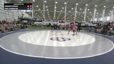 150 lbs Crimson Graden, Colorado vs Kaeli Forrester, Texas