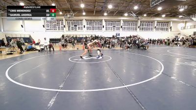 190 lbs Consolation - Cris Menendez, Bethel vs Samuel Andrea, Xavier