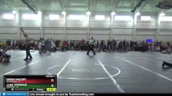 64 lbs Round 2 (8 Team) - Luke Donahue, Donahue vs Owen Macoff, 84 Athletes