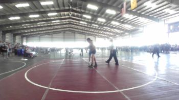 157 lbs Quarterfinal - Tristen Lopez, Belen Jr Wrestling vs Jack Waters, Desert Fusion