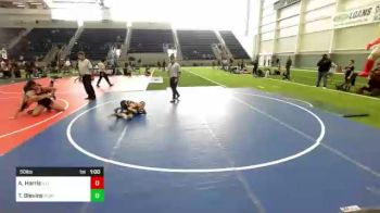 50 lbs Rr Rnd 2 - Presley Salcedo, Sunkist Kids/Monster Garage vs Jair Almaraz, Trailblazer WC