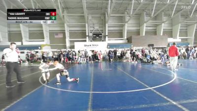 54 lbs Semifinal - Kai Leavitt, Champions Wrestling Club vs Tadhg Maguire, Northside Wrestling Club