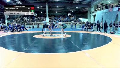 106 lbs Cons. Round 2 - Jeremiah Fragoso, Damonte Ranch vs Rhyden Hicks, Basic