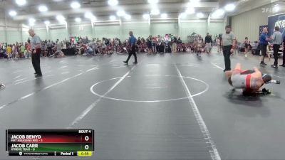 106 lbs Round 1 (8 Team) - Jacob Benyo, Mat Assassins Red vs Jacob Carr, Xtreme Team