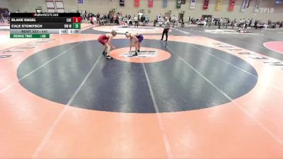 141 lbs Cons. Round 2 - Blake Engel, Coe vs Cale Stonitsch, Wisconsin-Whitewater