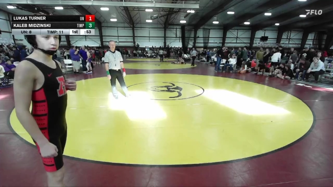 190 lbs Round 4 (8 Team) - Lukas Turner, Uintah vs Kaleb Midzinski ...