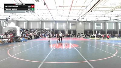 138 lbs Round Of 32 - Hayden Minns, North Haven vs Elijah Ragin, Southington