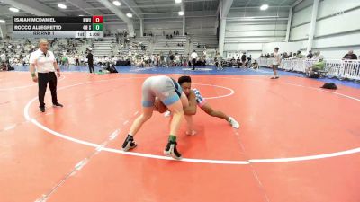 170 lbs Rr Rnd 1 - Isaiah McDaniel, MetroWest United Lightning - HSB vs Rocco Allegretto, 4M Strength - HSB