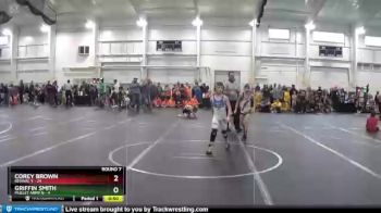 68 lbs Round 7 (8 Team) - Corey Brown, Revival Y vs Griffin Smith, Mullet Army N