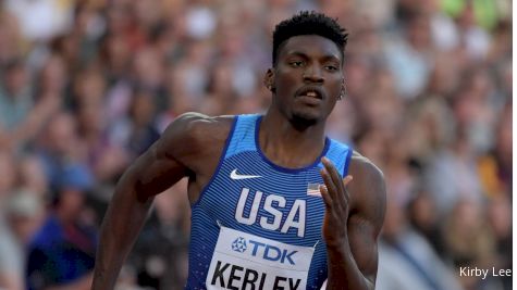 Fred Kerley Leads US Group Trying To Get Back On 400m Indoor Podium