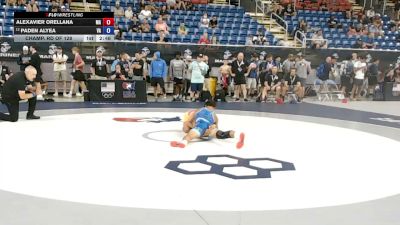 120 lbs Champ. Rd Of 128 - Alexavier Orellana, Massachusetts vs Paden Alyea, Virginia
