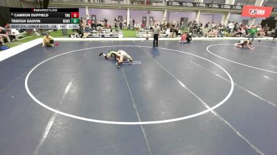 Junior Boys - 138 lbs Champ. Round 2 - Camron Duffield, Thoroughbred Wrestling Academy vs Tristan Gauvin, Bear Cave Wrestling Club