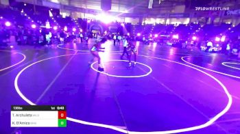 138 lbs Consi Of 16 #2 - Tyler Archuleta, Wildcat WC vs Keagan D'Amico, Brighton WC