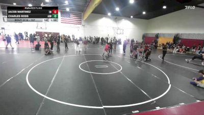 157 lbs Quarterfinal - Jacob Martinez, El Modena vs Charles Ross, Animal House Wrestling