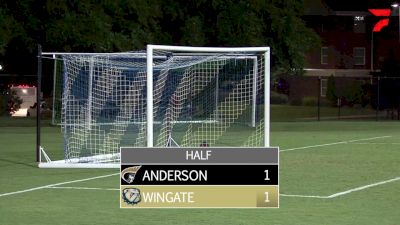 Replay: Anderson (SC) vs Wingate - 2022 Anderson (SC) vs Wingate - Men's | Sep 7 @ 7 PM