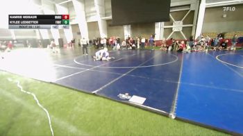 130 lbs Cons. Round 2 - Kylee Ledbetter, Team Prestige Wrestling vs Kamrie Neibaur, Rocky Mountain Middle School