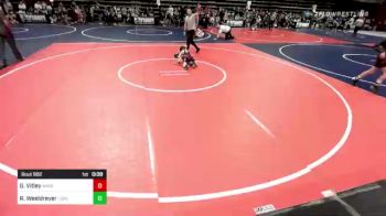 54 lbs Round Of 16 - Gianni Vitley, Windsor WC vs Rosin Weeldreyer, LSRV Mat Rats